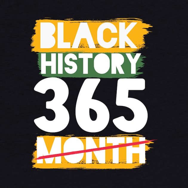 Black History Month 24/7/365 Black men African American by hs studio